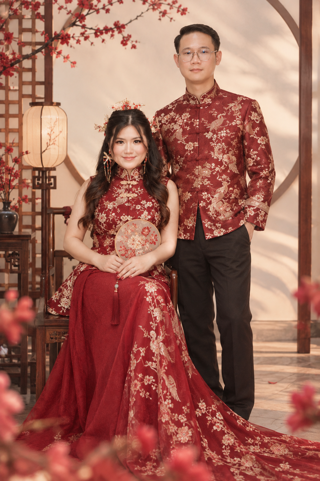 Foto pasangan Welly & Evelin